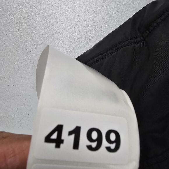 Scandia Woods Men's 3XL Quilted‎ Nylon Puffer Vest Black Brown Trim 4199 - Picture 8 of 8